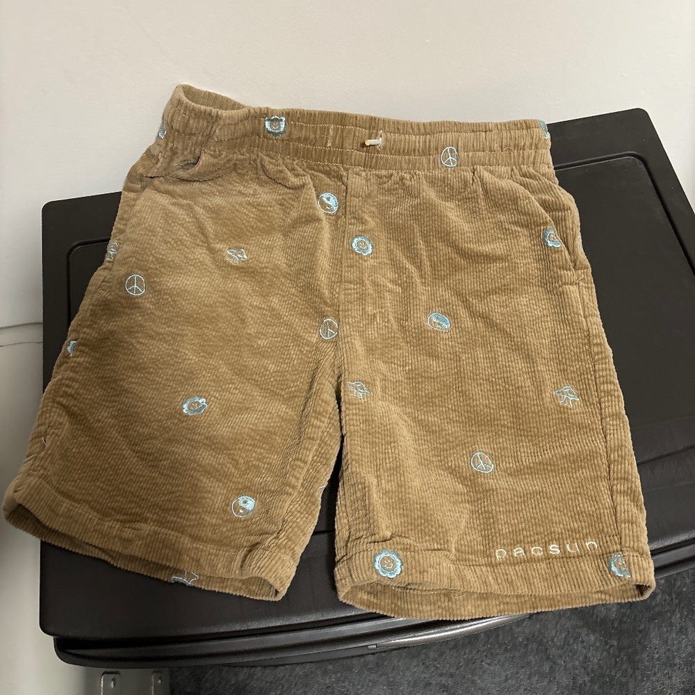 Corduroy shorts